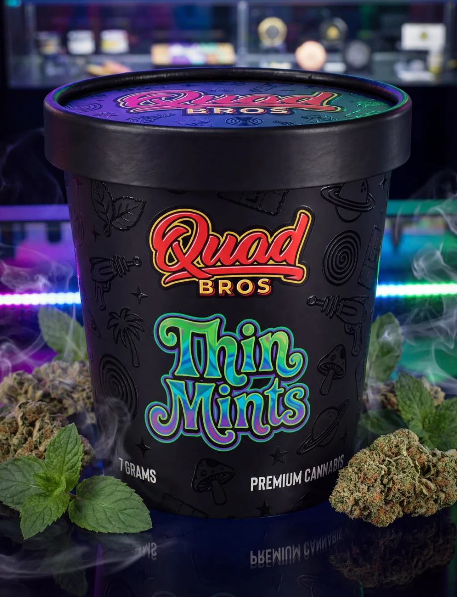 Thin Mint - High quality cannabis | Quad Bros thin mints cannabis